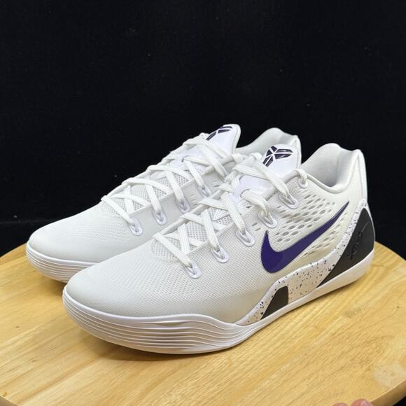 Nike Kobe 9 IX Protro Court Purple White Lakers Home IH1401 100 Shoe Size 8 M - Picture 2 of 10